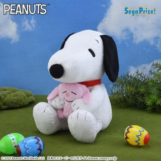 【スヌーピー】SNOOPY(TM)　Lぬいぐるみ　～イースター～