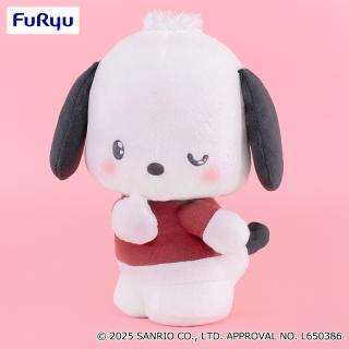 【サンリオ】ポチャッコ ふりむきヒミツBIGぬいぐるみ～くすみカラー～