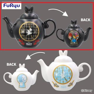 【ディズニー】【Aブラック】ふしぎの国のアリス うさみみティーポット