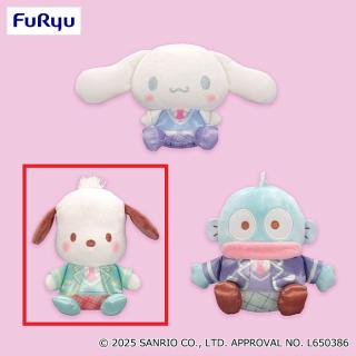 【サンリオ】【Bポチャッコ】サンリオキャラクターズ いちご新聞652号コラボレーションぬいぐるみ②