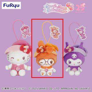 【サンリオ】【Bマイメロディ】おジャ魔女どれみ×サンリオキャラクターズ マスコット～ハローキティ・マイメロディ・クロミ～