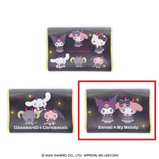 【サンリオ】【Bマイメロディ・クロミ】サンリオキャラクターズ ネオゴシックデビルズ低反発まくら