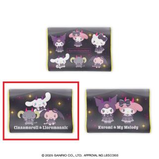 【サンリオ】【Cシナモロール・ルロロマニック】サンリオキャラクターズ ネオゴシックデビルズ低反発まくら