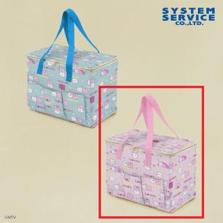 【らぶいーず】【Bピンク】らぶいーず 3ポケット付き保冷バッグ