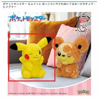【ポケットモンスター】【Aピカチュウ】ポケットモンスター もふぐっと ほっこりいやされぬいぐるみ～ピカチュウ・ヒメグマ～