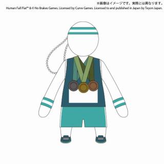 【ヒューマンフォールフラット】【Aアスリート】ヒューマンフォールフラット　ぬいぐるみマスコットvol.2