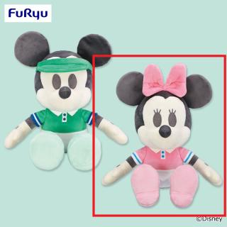【ディズニー】【Bミニー】ミッキー＆ミニー デココレ スポーティBIGぬいぐるみ
