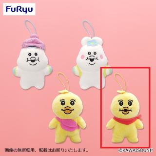 【んぽちゃむ】【Dきみまろ(スカーフ)】んぽちゃむ ワンアクセントお洒落マスコット