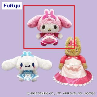 【サンリオ】【Aマイメロディ】サンリオキャラクターズ うさみみナースぬいぐるみ①
