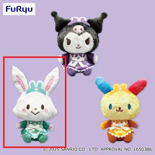 【サンリオ】【Cウィッシュミーメル】サンリオキャラクターズ うさみみナースぬいぐるみ②