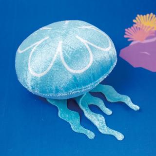 【Lクラゲ】マリンパークキラキラぬいぐるみ ブルーワールド