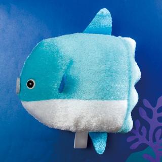 【Sマンボウ】マリンパークキラキラぬいぐるみ ブルーワールド
