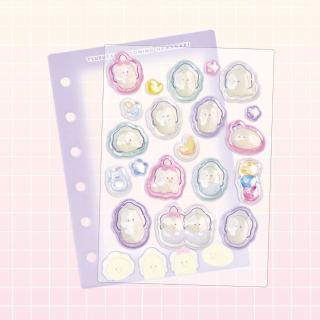 【つぶらな瞳シリーズ】【Bなまがき】つぶらな瞳の仲間達 コレクションシール
