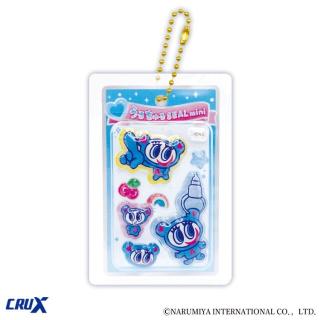 【ナルミヤキャラクターズ】【Aエンジェルブルー】ナルミヤキャラクターズ うるちゅるシールminiキーホルダー