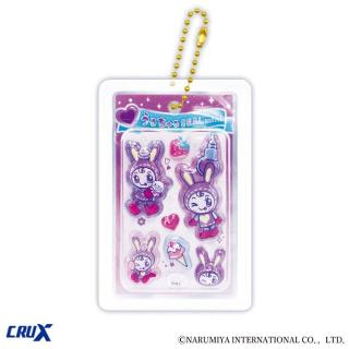 【ナルミヤキャラクターズ】【Dメゾピアノ②(パープル)】ナルミヤキャラクターズ うるちゅるシールminiキーホルダー