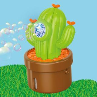 【夏家電・生活雑貨】【Aサボテン】プラントバブルランチャー