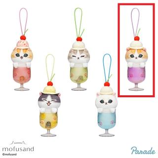 【mofusand】【Cグレープ】mofusand クリームソーダにゃんマスコット