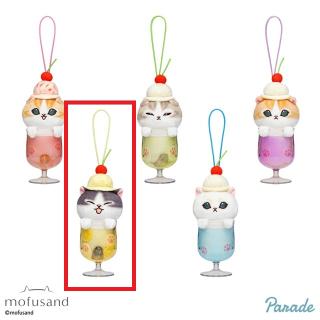 【mofusand】【Dレモン】mofusand クリームソーダにゃんマスコット