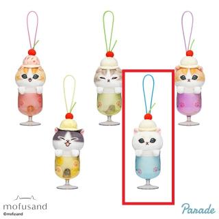 【mofusand】【Eソーダ】mofusand クリームソーダにゃんマスコット