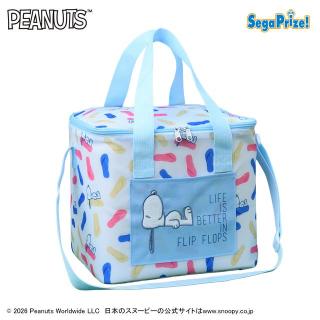 【スヌーピー】【Aホワイト】SNOOPY(TM) [PtZ]アップリケクーラーバッグ