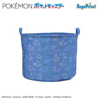 【ポケットモンスター】【C総柄】ポケットモンスター [PM]折りたたみ収納バケット