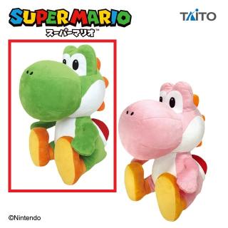 【スーパーマリオ】【Aヨッシー（みどり）】スーパーマリオ 特大サイズぬいぐるみ おすわりヨッシー