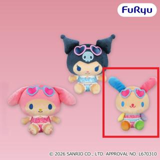 【サンリオ】【Cウサハナ】サンリオキャラクターズ こんがり日焼けBIGぬいぐるみvol.2