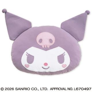 【サンリオ】【Cクロミ】サンリオキャラクターズ ハートほっぺひんやりフェイスクッション