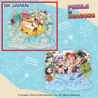 【パズル＆ドラゴンズ】【A波際の管龍楽士・マリエル】パズル&ドラゴンズ ジオラマBIG アクリルスタンド(水着Ver.)