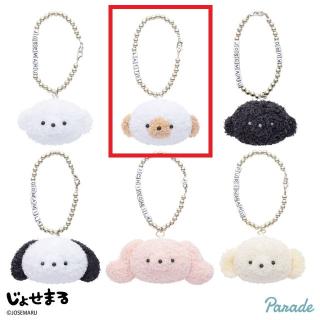 【Bらて】じょせまる ビーズ付き おかおマスコット