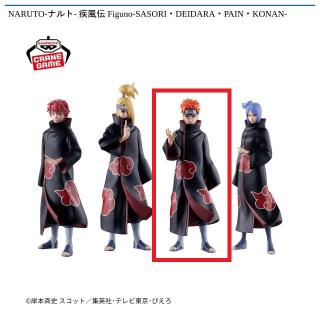 【NARUTO】【Cペイン】NARUTO-ナルト- 疾風伝 Figuno-SASORI・DEIDARA・PAIN・KONAN-