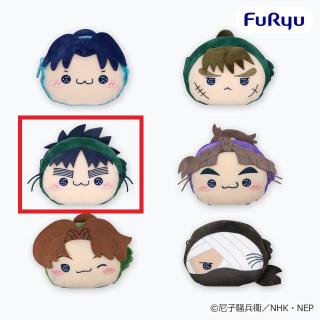 【忍たま乱太郎】【C七松小平太】忍たま乱太郎 もちぴこフェイスポーチ 第二弾
