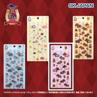 【サラブレッドコレクション】【Bリバティアイランド(ピンク)】サラブレッドコレクション ぷっくりシール