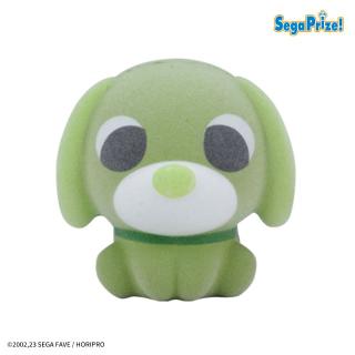【お茶犬】【Aリョク】お茶犬 もちもちフロッキーマスコット（XS）