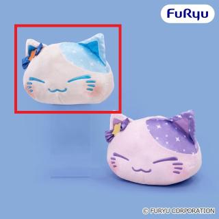 【ねむネコ】【Aブルー】ねむネコ キラキラお星さまBIGぬいぐるみ