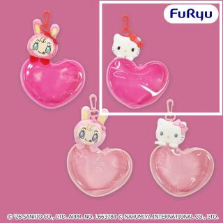 【サンリオ】【Bハローキティレッド】Mezzo Piano×Hello Kitty マスコット付ポーチ
