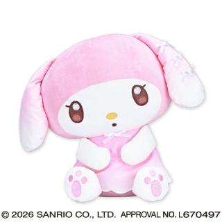 【サンリオ】【Bマイメロディ】サンリオキャラクターズ すずやかグラデおすわりドールBIGタイプ1