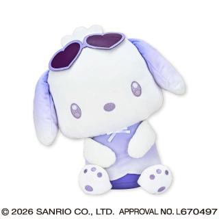 【サンリオ】【Cポチャッコ】サンリオキャラクターズ すずやかグラデおすわりドールBIGタイプ2