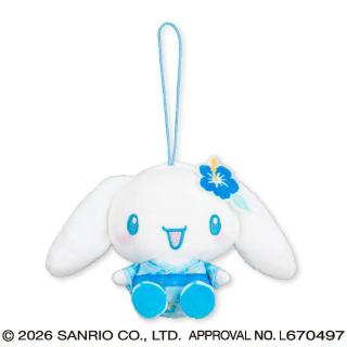 【サンリオ】【Dシナモロール】サンリオキャラクターズ ハイビスカス浴衣ちょいデカマスコット