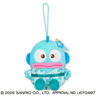 【サンリオ】【Eハンギョドン】サンリオキャラクターズ ハイビスカス浴衣ちょいデカマスコット