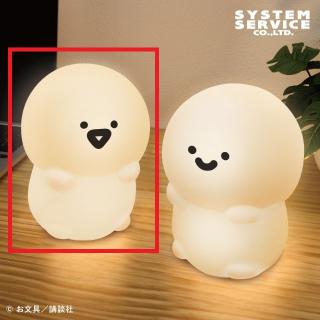 【お文具といっしょ】【Aお文具さん(わあ／口開け)】お文具といっしょ おおきなタッチライト
