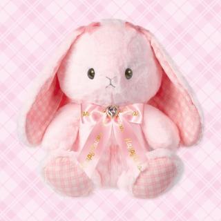 【Aピンク】ハッピーカラーロップイヤー 28cm