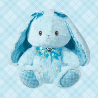 【Bライトブルー】ハッピーカラーロップイヤー 28cm